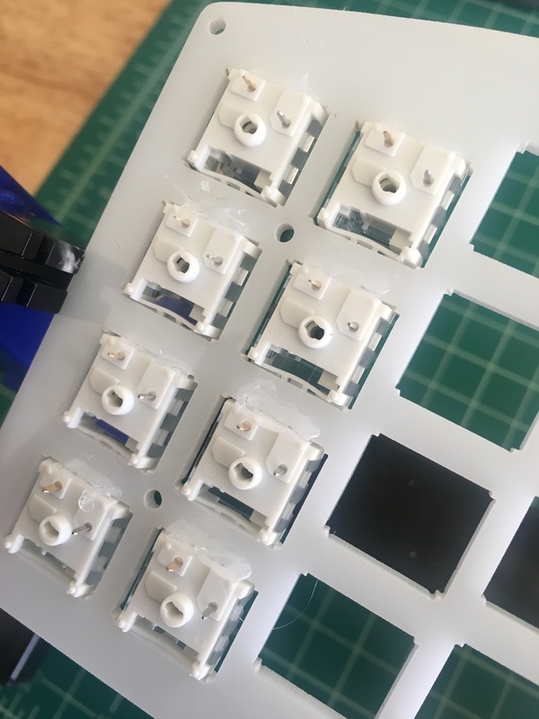 glued switches